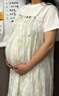 煦依舍孕妇连衣裙2026夏季新款假两件大码宽松薄款高级感显瘦气质孕装 图片色 XXL 实拍图