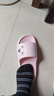 【超值补贴百万爆品】正品厚底浴室拖鞋夏季家居室防滑eva男女拖 粉色 36-37 实拍图