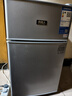 南极人 108L冰箱迷你小双门冷藏冷冻小型家用宿舍租房电冰箱小巧不占地 一级能效省电节能 58L【三天约1度电】一级能效/银 实拍图