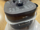 美的（Midea）【国家补贴】IH速嫩感猛火电压力锅5L智能预约家用电饭煲0涂层顶置触控高压锅4-6人自动排气S5972K 实拍图