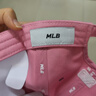 美职棒（MLB）男女复古可调节软顶运动棒球帽休闲遮阳鸭舌帽情侣CP77/CP66 粉色NY小标【CP77-50PKS】 均码 实拍图