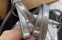 CHARLES&KEITH迷你菱格流浪包单肩斜挎双肩包包女包生日礼物CK2-60782390 Silver银色 S 实拍图