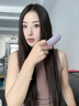 佳梵妮【三分钟快速造型】新款无线直发梳负离子无线有线二合一护发不伤发便携两用造型直板夹内扣魔发梳 【5亿负离子护发+支持快速边充边用】淡雅紫 实拍图