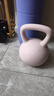 yottoy翘臀软壶铃女士提壶哑铃翘臀深蹲力量家用健身训练器材8kg-迷见粉 实拍图
