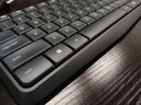罗技（Logitech）MK235 键鼠套装 无线键鼠套装 办公键鼠套装  防泼溅防指纹 全尺寸 带无线2.4G接收器 黑 实拍图