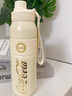 格沵（germ）可口可乐保温杯带吸管运动水杯大容量学生杯子礼品杯580ML杏米 实拍图