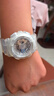 卡西欧（CASIO）BABY-G 多功能双显 BA-110CR深海珊瑚透明防水炫彩运动女士手表 BA-110XCR-7APR 实拍图