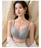 浪莎内衣女小胸聚拢防下垂无钢圈性感蕾丝文胸罩夏季薄款 浅紫 36/AB 实拍图