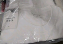 300G重磅纯棉不透宽松版型短袖T恤男夏季纯色宽松半袖打底衫 白色-【300g纯棉重磅】宽松款 2XL 实拍图