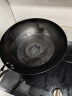 京严铁锅章丘炒锅正宗老式无涂层精铁不粘炒菜锅家用圆底煎锅燃气专用 【高纯铁｜氮化不锈】带盖 34cm 【已开锅｜不粘不锈｜好养锅】 实拍图