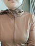 蕉下（beneunder）防晒衣女凉感修身AL11924短款辣妹防晒服女外套板栗咖M 实拍图