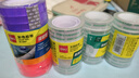 得力（deli）易撕彩色透明胶带 8mm*30y高粘小胶带 开学必备学习用品 学生文具 12卷/筒 办公用品 30007 实拍图