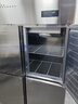 美菱新款四门商用冰箱冷藏冷冻双温立式冷柜食堂酒店后厨不锈钢保鲜冰柜双压缩机六门厨房冷柜 【新品上市】四门双温【上冷冻下冷藏】中梁除霜 实拍图