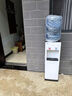 米立尔 立式饮水机家用桶装水冷热两用制冷制热饮水器应水机台式小型喝水机热水机矿泉水落地式上置水桶 【温热】经典白色 实拍图