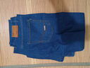 浪默【2条装】牛仔裤男士秋冬厚款商务弹力中青年休闲男裤直筒裤宽松 8010蓝色+009蓝色 34 （2尺7适合155-165） 实拍图