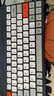 B.O.W航世 K620U有线键盘 办公键盘 超薄便携键盘 79键 台式笔记本巧克力按键小键盘 橙灰黑 实拍图