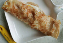 粮全其美手抓饼原味100g*20片装健康早餐卷饼 培根香肠火腿烤肠伴侣零食 实拍图