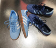 adidas T头鞋 VL COURT复古板鞋德训鞋男女阿迪达斯轻运动   蓝色/亮白/树脂黄(推荐女生选小半码)   37 实拍图