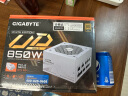 技嘉（GIGABYTE）雪鹰 白色限定 额定850W金牌认证全模组电源/ATX 3.0/PCIE5.0/原生16PIN/五年保障/支持40系列显卡 实拍图