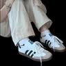 【95成新】阿迪达斯 （adidas）三叶草samba男女同款时尚潮流运动舒适透气休闲鞋B75806  38.5   实拍图