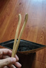 喝茶工具泡茶茶叶茶杯镊子防滑杯夹木茶夹茶夹子功夫茶具配件茶道 茶夹（弯棕竹夹）1个装 无规格 实拍图