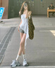 OLD ORDER-涡轮GT-金属银液态银色复古休闲百搭老爹增高鞋男女 白银色 43 实拍图