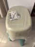 侑家良品 凳子家用小板凳塑料小矮凳加厚儿童防滑凳 浅绿色大号1个 实拍图
