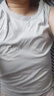 蕉内棉棉301H情侣款背心男女士100%纯棉无侧缝宽松圆领居家睡衣夏季 【宽肩】云灰 L 实拍图
