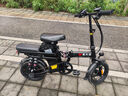 新大洲新国标代驾折叠电动车超长续航 锂电池电瓶助力自行单车轻便迷你小型男女士代步上班用可放后备箱 标配版-纯电续航6-8km（无充电器和礼包） 实拍图