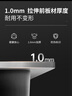 欧琳（OULIN）【国补立减15%】水槽大单槽厨房水槽304不锈钢单槽洗菜盆一体盆 实拍图