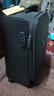 汉客万向轮行李箱旅行箱男女拉杆箱小箱子登机箱密码箱包黑色20英寸 实拍图