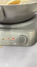 美的（Midea）钛陶电炒锅 电蒸锅电煮锅炒菜专用分体式家用多功能一体电火锅 5.5L多用途锅HCG3218S配蒸笼 新款 实拍图