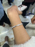 中国黄金（CHINA GOLD）莫比乌斯银手镯足银镯子年轻款618送女朋友礼物送女友老婆爱人 【京速达】A款*莫比乌斯手镯 25g±1g 实拍图
