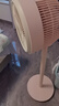 美的（Midea）【清新简约】家用定时空气循环扇摇头立式电风扇轻音节能落地扇宿舍桌面小型风扇空调伴侣FGA24TYR 实拍图