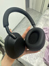 索尼（SONY）WH-1000XM5 头戴式无线耳机 蓝牙降噪耳机1000XM4升级款 网课游戏礼物送男女友学生 黑色 实拍图