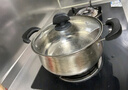 炊大皇304不锈钢汤锅+蒸屉 汤蒸炖锅蒸锅双耳煮粥煮面 22cm 电磁炉通用 实拍图