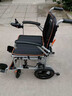 英洛华电动轮椅折叠轻便老人老年人智能全自动残疾人轮椅代步车N5519C 超轻款 20AH锂电+跑35公里 实拍图