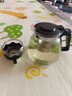 【京东物流】茶壶套装整套茶具大容量玻璃茶杯带滤网耐高温泡茶具 1000ML一壶+四杯套装 实拍图