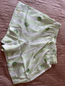 蕉内520H睡衣男女士夏季冰丝凉感缎面短袖情侣家居服套装送女友礼物 【短袖短裤女】果绿条纹—苹果 S 实拍图