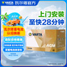 瓦尔塔（VARTA）汽车电瓶蓄电池启停AGMH6雪铁龙C4/C5天逸/ds6以旧换新 实拍图