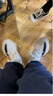 adidas adizero RC 4训练备赛竞速轻盈薄底日常体测跑鞋阿迪达斯   白色/黑色/浮点灰   43 实拍图