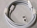华为 5A数据线 USB Type-A 转 USB Type-C（白色） 1米 AP71  实拍图