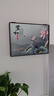 电表箱装饰画免打孔现代简约客厅餐厅挂画总开关电闸盒遮挡配电箱 荷花家和 40*30遮挡30*20 上掀款-无液压杆 实拍图