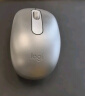 罗技（Logitech）M196 无线蓝牙鼠标 办公鼠标 笔记本商务办公家用 小巧便携 对称手型 石墨灰 实拍图