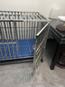 邦可臣【升级全方管折叠免安装】不锈钢狗笼304大型中型小犬狗笼子宠物 【XL】110*72*92-萨摩/边牧等 【202A满焊全方管】+脚垫 实拍图