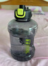 炊大皇运动水杯吨杯大容量吨桶运动水壶塑料水杯 白色2200ml 实拍图