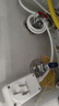潜水艇（Submarine）大流量角阀全铜主体大流量球阀全开角阀四/4分燃气热水器球阀奶油 【新品】1冷1热（2只球阀）镀铬 晒单实拍图