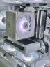 九州风神（DEEPCOOL）玄冰500CPU风冷散热器/5热管/加宽塔体/不挡内存/神光同步/PWM风扇/TDP240W支持超频/多平台易安装 玄冰500 ARGB白色 实拍图