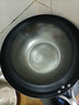 京严章丘炒锅无涂层铁锅家用不粘炒菜锅轻量平底煎锅燃气灶电磁炉专用 【大厨严选已开锅】带盖+铲 30cm 三级窒化 三倍防锈 真铁锅 实拍图