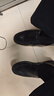 木林森（MULINSEN）男鞋商务休闲简约舒适套脚豆豆鞋男 黑色 39码 8028 实拍图